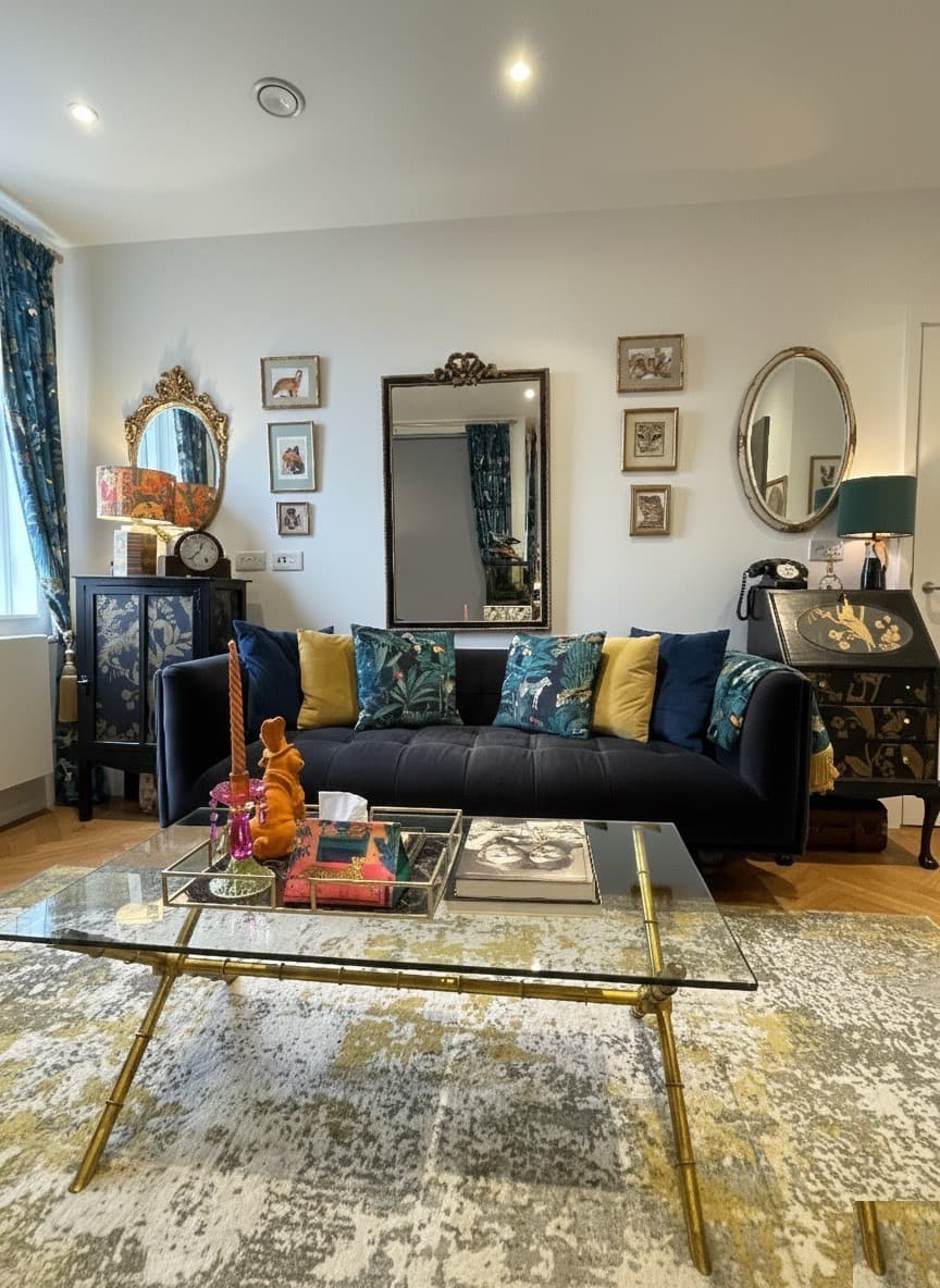 Macleane House, Living room, dining area, bedroom, bathroom, hallway in South London